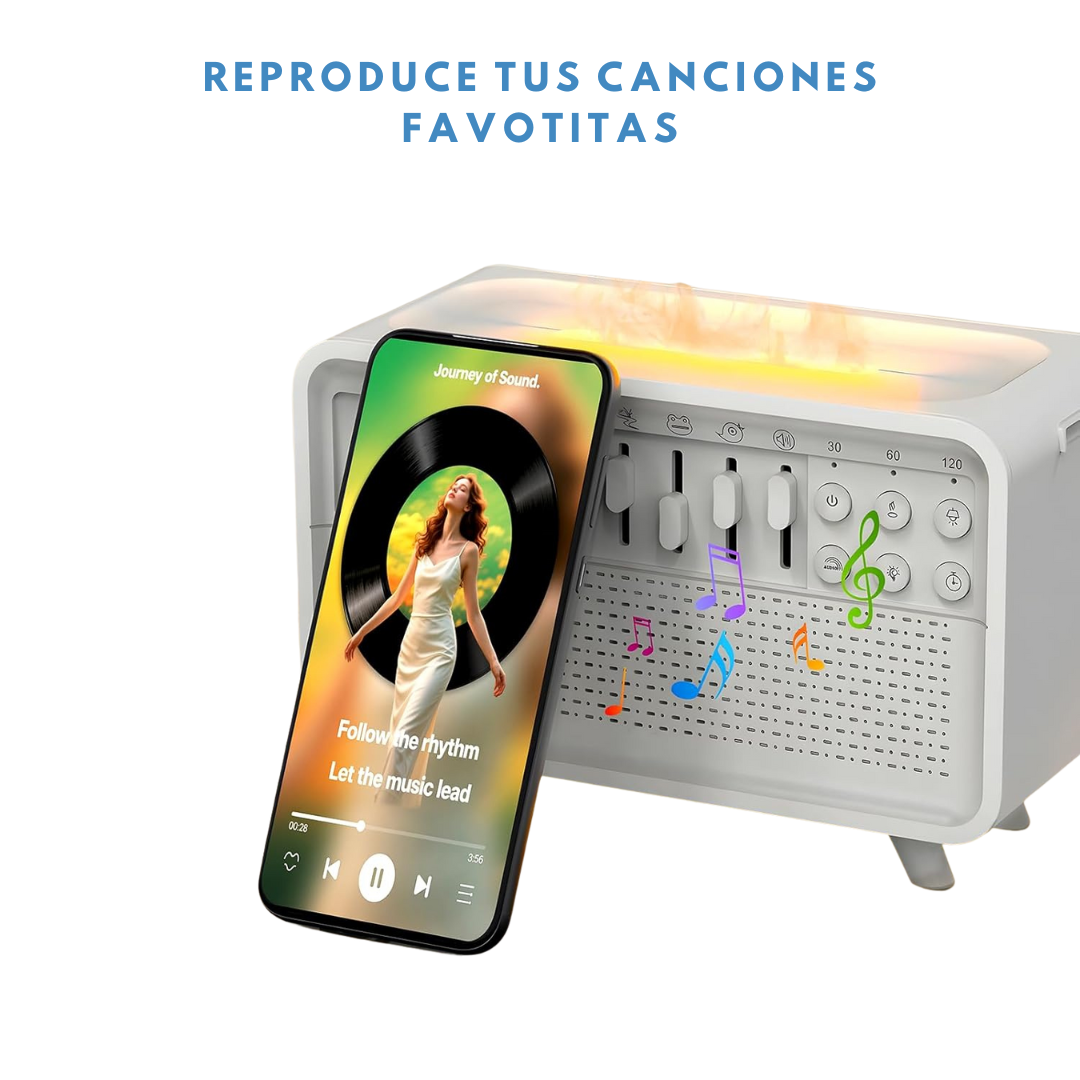 Humidificador de Aromas y Máquina de Ruido Blanco